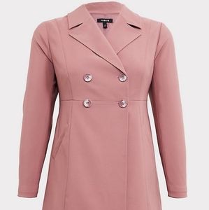 Torrid, Pea Dress Coat, 3x/4x, never worn